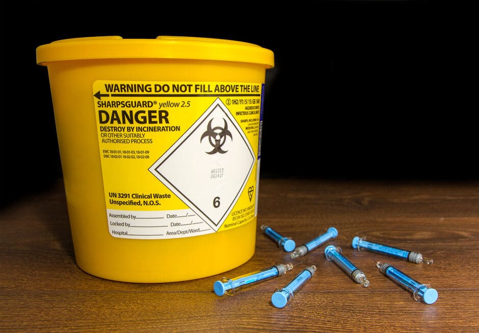 Needles & Sharps Online Course.  Book today with Easybook Training